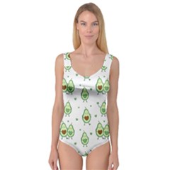 Cute-seamless-pattern-with-avocado-lovers Princess Tank Leotard  by Ket1n9