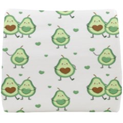 Cute-seamless-pattern-with-avocado-lovers Seat Cushion by Ket1n9