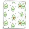 Cute-seamless-pattern-with-avocado-lovers 8  x 10  Hardcover Notebook View2