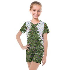 New-year-s-eve-new-year-s-day Kids  Mesh T-shirt And Shorts Set