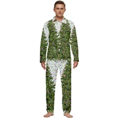 New-year-s-eve-new-year-s-day Men s Long Sleeve Velvet Pocket Pajamas Set