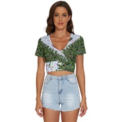 New-year-s-eve-new-year-s-day V-neck Crop Top