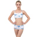 Seamless-pattern-with-cute-sharks-hearts Layered Top Bikini Set View1