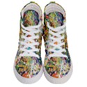 Multicolor Anime Colors Colorful Women s Hi-Top Skate Sneakers View1