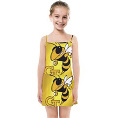 Georgia Institute Of Technology Ga Tech Kids  Summer Sun Dress by Ket1n9