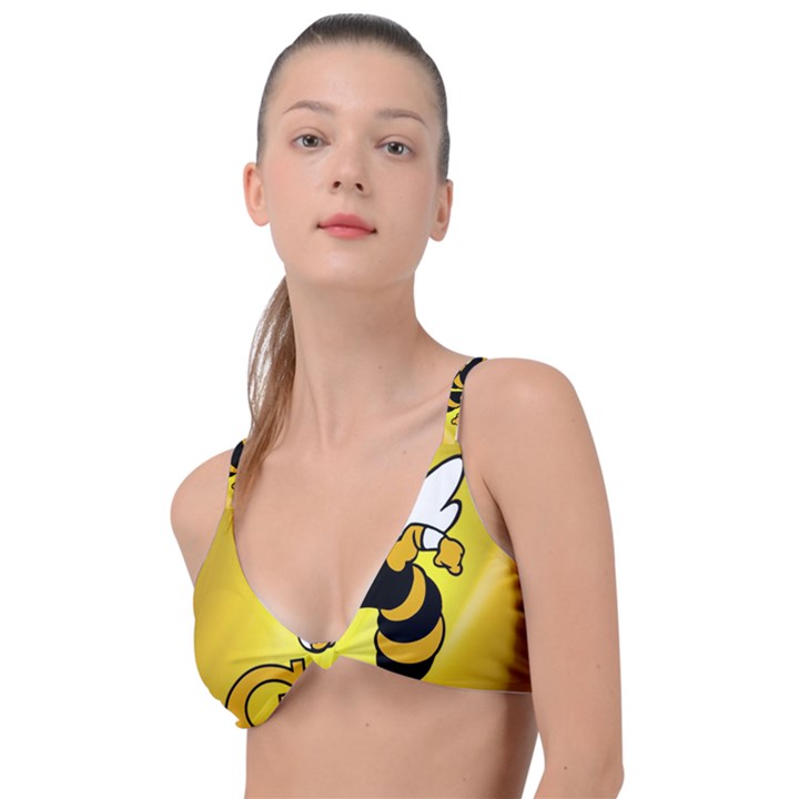 Georgia Institute Of Technology Ga Tech Knot Up Bikini Top