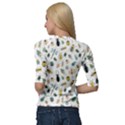 Insect Animal Pattern Quarter Sleeve Raglan T-Shirt View2