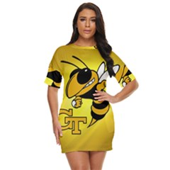 Georgia Institute Of Technology Ga Tech Just Threw It On Dress by Ket1n9