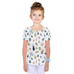 Insect Animal Pattern Kids  One Piece T-shirt