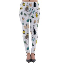 Insect Animal Pattern Lightweight Velour Leggings by Ket1n9