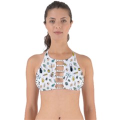 Insect Animal Pattern Perfectly Cut Out Bikini Top by Ket1n9