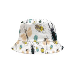 Insect Animal Pattern Inside Out Bucket Hat (kids) by Ket1n9