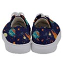 Space Galaxy Planet Universe Stars Night Fantasy Kids  Low Top Canvas Sneakers View4