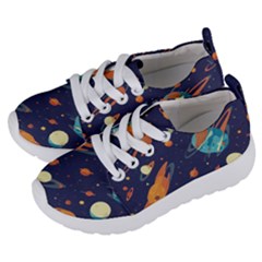 Space Galaxy Planet Universe Stars Night Fantasy Kids  Lightweight Sports Shoes by Ket1n9