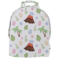 Cute-palm-volcano-seamless-pattern Mini Full Print Backpack by Ket1n9