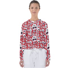 Another Monster Pattern Women s Slouchy Sweat by Ket1n9