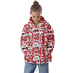 Another Monster Pattern Kids  Oversized Hoodie by Ket1n9