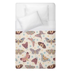 Pattern-with-butterflies-moths Duvet Cover (single Size) by Ket1n9