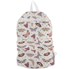 Pattern-with-butterflies-moths Foldable Lightweight Backpack by Ket1n9