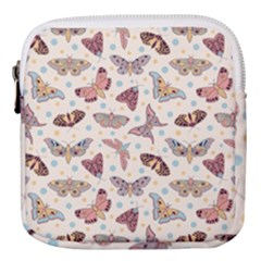 Pattern-with-butterflies-moths Mini Square Pouch by Ket1n9