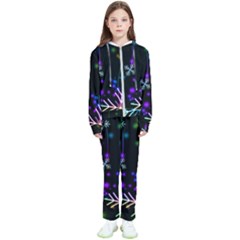 Snowflakes Snow Winter Christmas Kids  Tracksuit by Grandong