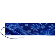 Christmas-card-greeting-card-star Roll Up Canvas Pencil Holder (l) by Grandong