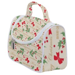 Christmas-paper-scrapbooking-- Satchel Handbag by Grandong