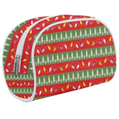 Christmas-papers-red-and-green Make Up Case (medium) by Grandong