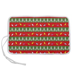 Christmas-papers-red-and-green Pen Storage Case (s) by Grandong