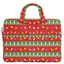 Christmas-papers-red-and-green MacBook Pro 13  Double Pocket Laptop Bag View2