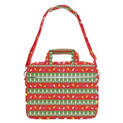 Christmas-papers-red-and-green Macbook Pro 16  Shoulder Laptop Bag by Grandong