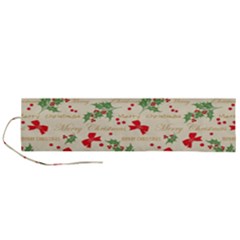 Christmas-paper-scrapbooking-- Roll Up Canvas Pencil Holder (l) by Grandong