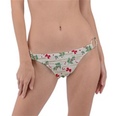 Christmas-paper-scrapbooking-- Ring Detail Bikini Bottoms by Grandong