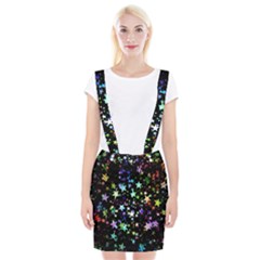 Christmas-star-gloss-lights-light Braces Suspender Skirt by Grandong