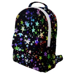 Christmas-star-gloss-lights-light Flap Pocket Backpack (small) by Grandong