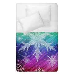 Christmas-snowflake-background Duvet Cover (single Size) by Grandong