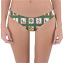 Christmas-paper-christmas-pattern Reversible Hipster Bikini Bottoms View1