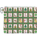 Christmas-paper-christmas-pattern Canvas Cosmetic Bag (XXXL) View1