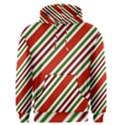 Christmas-color-stripes Men s Core Hoodie View1