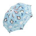 Christmas-seamless-pattern-with-penguin Folding Umbrellas View2