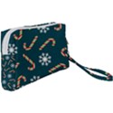 Christmas-seamless-pattern-with-candies-snowflakes Wristlet Pouch Bag (Small) View2