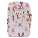 Christmas-seamless-pattern-with-reindeer Belt Pouch Bag (Small) View2