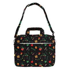 Christmas Pattern Texture Colorful Wallpaper Macbook Pro 13  Shoulder Laptop Bag  by Grandong