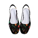 Christmas Pattern Texture Colorful Wallpaper Women s Classic Slingback Heels View1