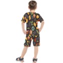 Christmas-seamless-pattern   - Kids  T-Shirt and Shorts Set View2