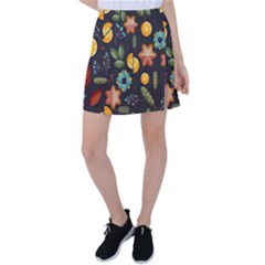 Christmas-seamless-pattern   - Tennis Skirt by Grandong