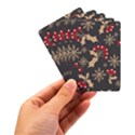 Christmas-pattern-with-snowflakes-berries Playing Cards Single Design (Rectangle) with Custom Box View3