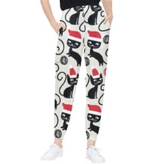 Cute Christmas Seamless Pattern Vector Women s Tapered Pants by Grandong