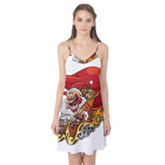 Funny Santa Claus Christmas Camis Nightgown  by Grandong