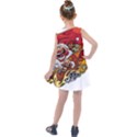 Funny Santa Claus Christmas Kids  Summer Dress View2